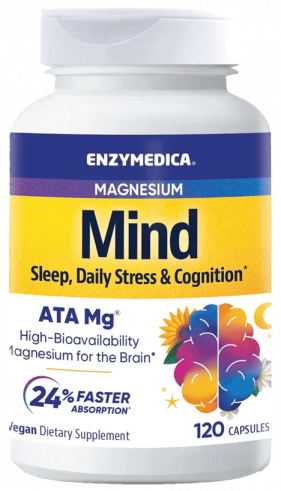 Enzymedica Magnesium Mind 350 mg, 120 капсул