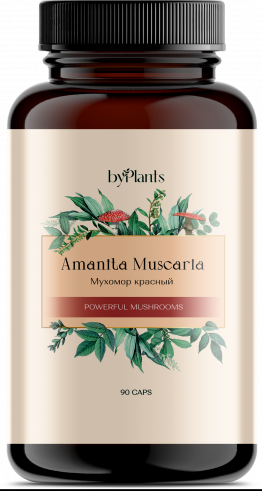 ByPlants Amanita Muscaria, 90 капс