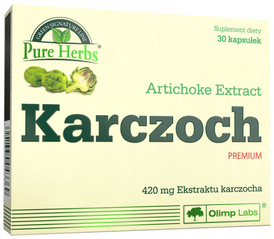 Olimp Labs Artichoke Premium, 30 капсул