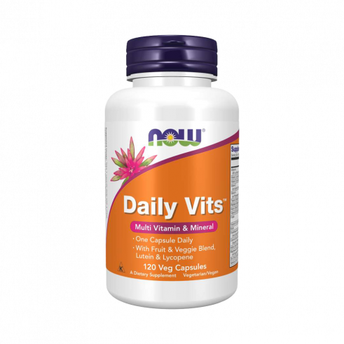 NOW Daily Vits Multi, 120 капсул