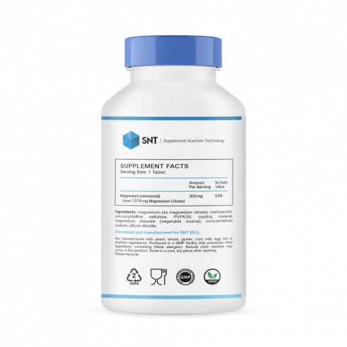 SNT Magnesium Citrate, 250 таблеток