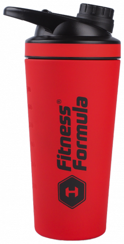 Fitness Formula Шейкер металлический, модель M11, 780 мл
