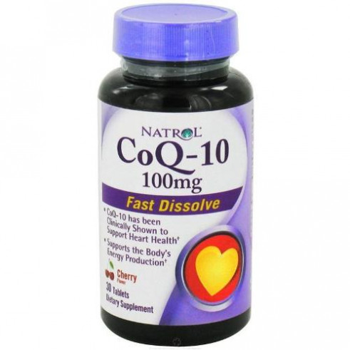 Natrol CoQ-10 100 мг, 30 таб