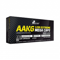 Olimp Sport Nutrition AAKG Extreme 1250 Mega Caps, ААКГ Экстрем 1250 Мега Капс, 120 капсул