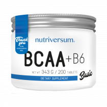 Nutriversum Basic BCAA + B6, 200 таблеток
